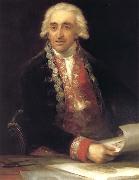 Francisco Goya Juan de Villanueva oil painting